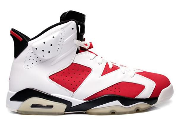 New Arrival Air Jordan 6 (VI) Original Carmine (White Carmine Black)